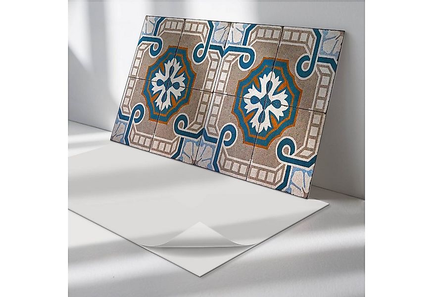 Tulup Spritzschutz Küchenrückwand Mosaikmuster mit Ornamenten Selbstklebend günstig online kaufen