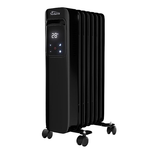 TroniTechnik Heizgerät Ölradiator in schwarz, mobile Elektroheizung 7 Rippe günstig online kaufen