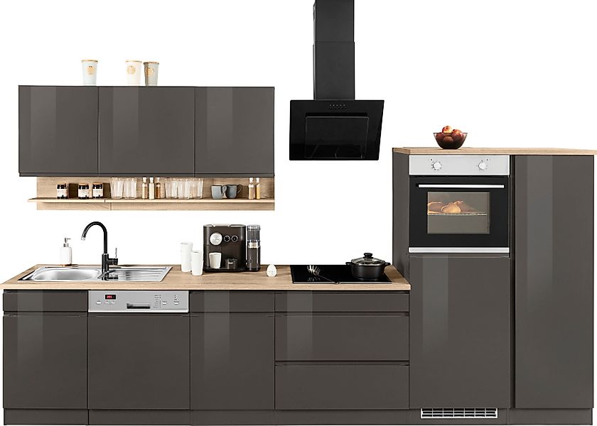 KOCHSTATION Küchenzeile KS-Virginia, Breite 350 cm, günstig online kaufen