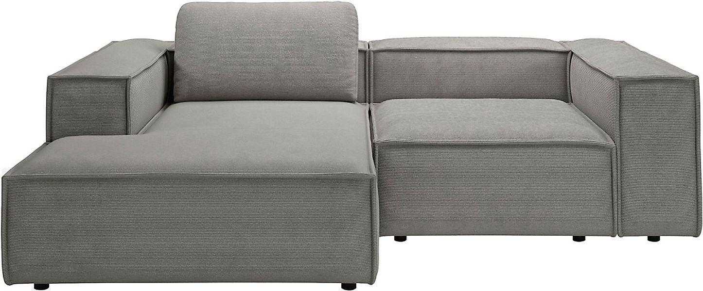 Places of Style Ecksofa "Watertown, kompakte L-Form, 246 cm breite für klei günstig online kaufen