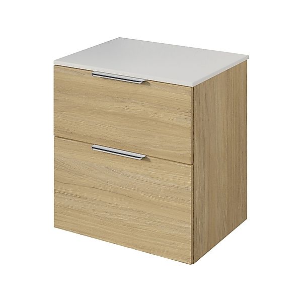 Bernstein Badmöbel-Set TIM, (Waschtischunterschrank mit Waschtischplatte günstig online kaufen