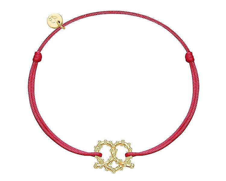 Glanzstücke München Armband Herz-Breze gelbgold, mit Herz-Breze günstig online kaufen