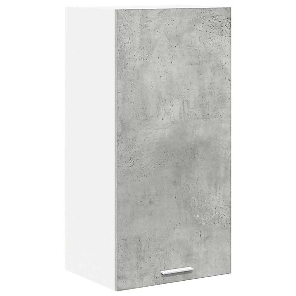 vidaXL Hängeschrank mit Tür Riga Betongrau und Weiß 40 x 31 x 80 cm 884261 günstig online kaufen