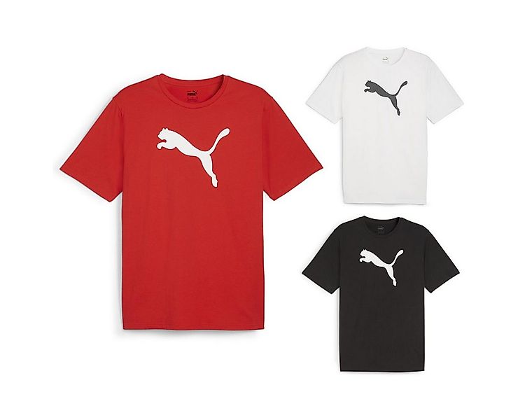 PUMA Funktionsshirt Herren teamRISE Logo T-shirt 3er Pack (Pack, 3-tlg., 3e günstig online kaufen