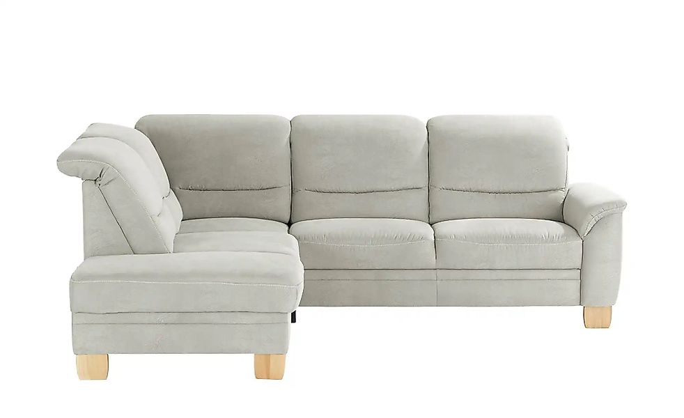 meinSofa Ecksofa  Liva ¦ grau ¦ Maße (cm): B: 254 T: 224.0 Polstermöbel > S günstig online kaufen