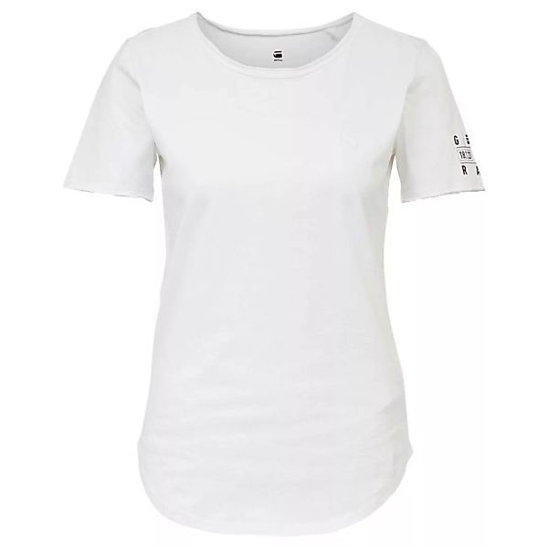 G-star Mysid Optic Slim Kurzarm T-shirt L White günstig online kaufen