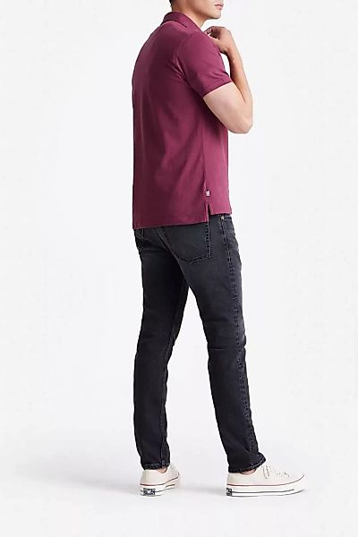 King Essentials The James Poloshirt Burgundy - Größe M günstig online kaufen