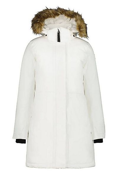 Icepeak Winterjacke Icepeak Winterparker mit Kapuzenfell Adais White günstig online kaufen