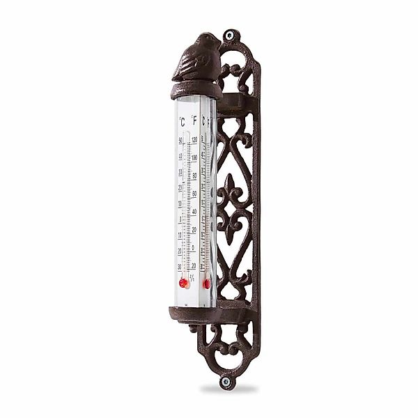 Mirabeau Gartenfigur Thermometer Binyamin braun günstig online kaufen