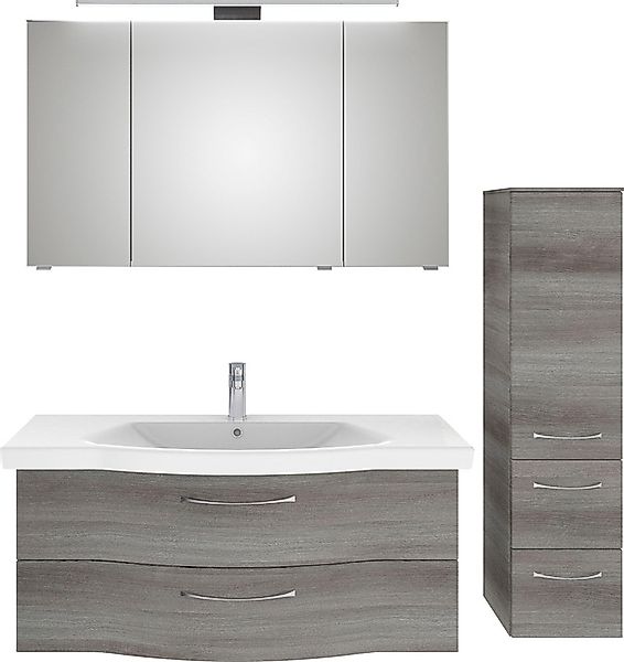 Saphir Badmöbel-Set »6005 Sprint 3-teilig, Keramik-Waschtisch mit LED-Spieg günstig online kaufen
