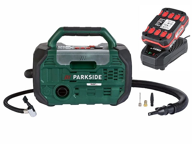 Parkside Akku-Handkompressor Akku Kompressor / Luftpumpe günstig online kaufen
