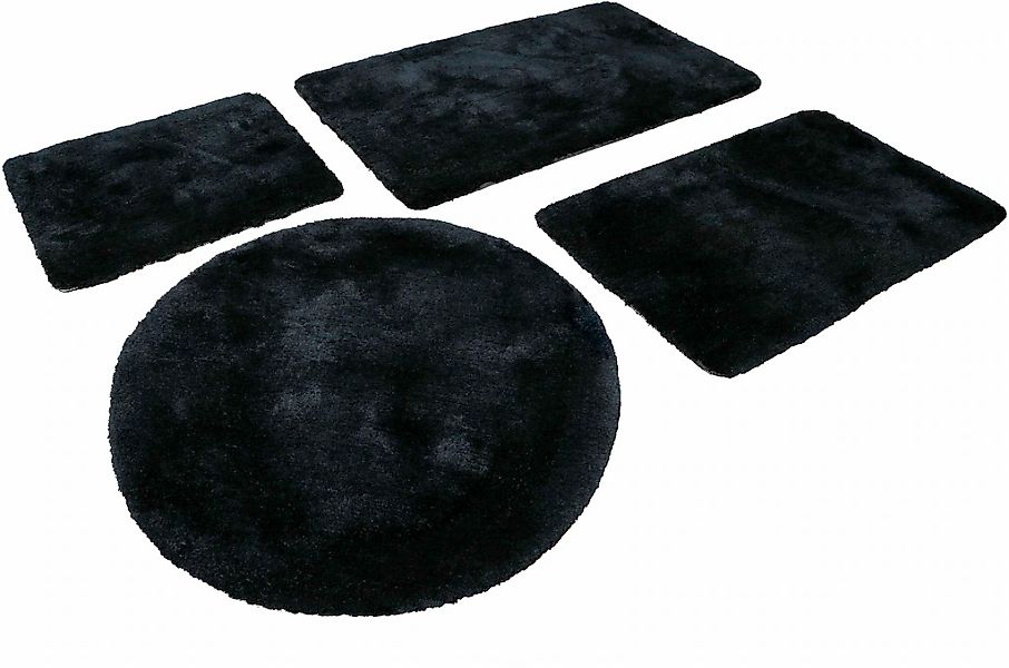 Homie Living Badematte "Porto Azzurro" Höhe 30 mm rutschhemmend beschichtet günstig online kaufen