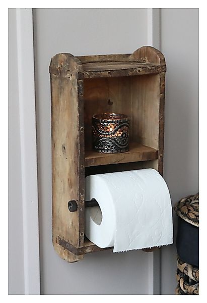 Chic Antique Toilettenpapierhalter Ziegelform Toilettenpapierhalter WC günstig online kaufen