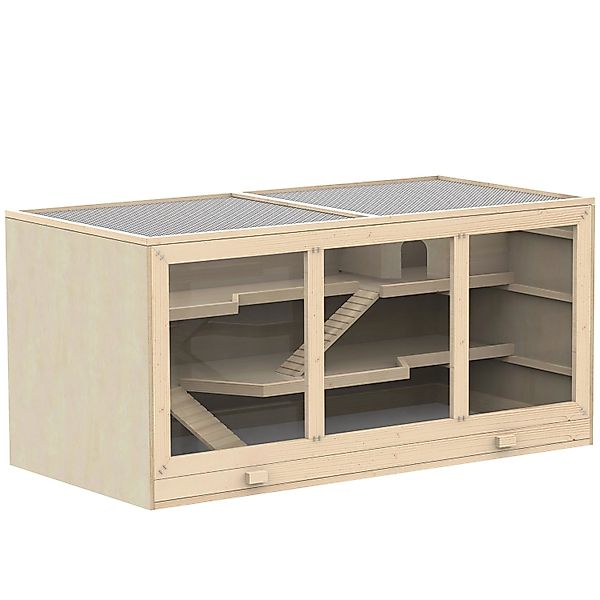 PawHut Hamsterkäfig mit Treppen günstig online kaufen