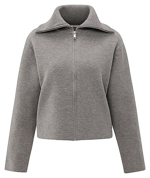 YAYA Cardigan Cardigan mit Reißverschluss günstig online kaufen
