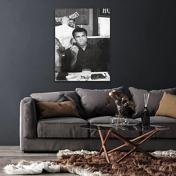 queence Acrylglasbild "Muhammad Ali" Mann  Schwarz-Weiß  Stars Fine Art-Pri günstig online kaufen