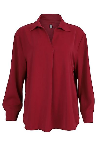 malito more than fashion Schlupfbluse 2300 elegante langarm Damenbluse mit günstig online kaufen