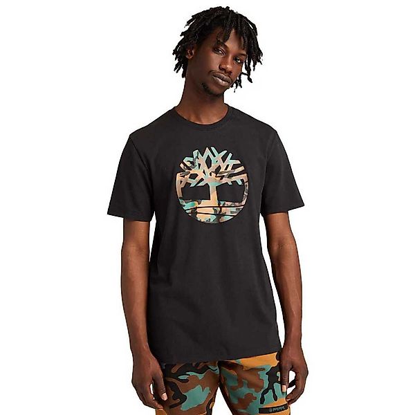 Timberland Outdoor Heritage Seasonal Camo Tree Logo Kurzarm T-shirt L Black günstig online kaufen