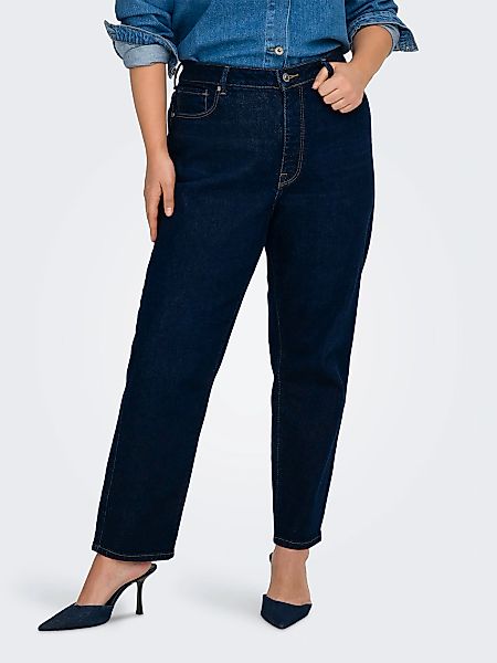 ONLY CARMAKOMA Straight-Jeans "CAREMILY ST HW STR ANK DNM TAI0045 NOOS" günstig online kaufen
