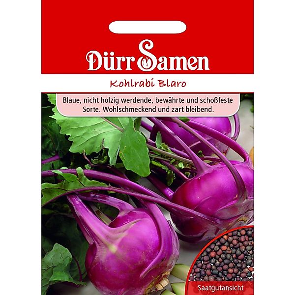 Dürr Samen Kohlrabi Blaro Saatgut günstig online kaufen
