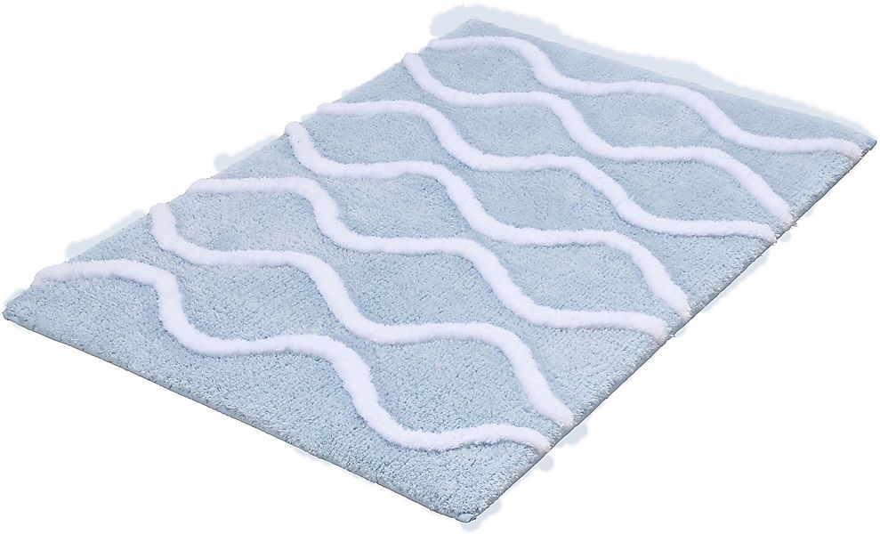 Kleine Wolke Badematte "Piana" Höhe 23 mm rutschhemmend beschichtet fußbode günstig online kaufen