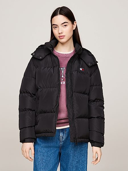 Tommy Jeans Steppjacke "TJW ALASKA PUFFER EXT" mit Kapuze mit Logostickerei günstig online kaufen