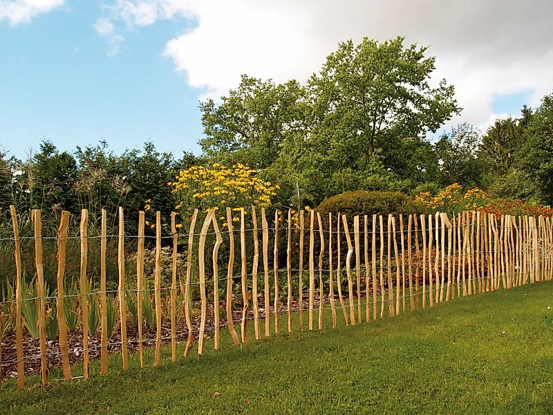 Kiehn-Holz Staketenzaun LxH: 500x90 cm günstig online kaufen