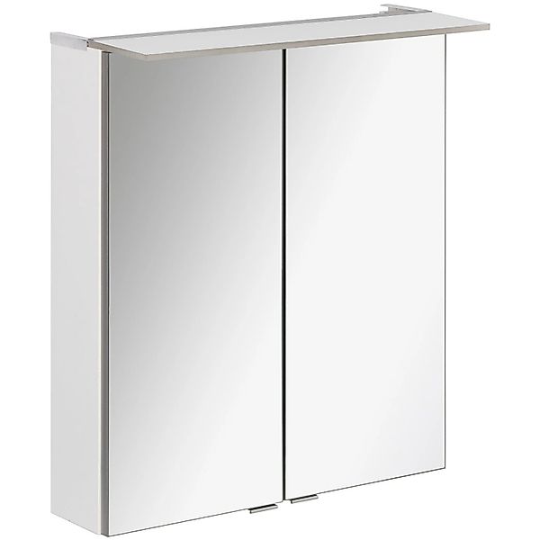 FACKELMANN Spiegelschrank "PE 60 - weiß", Badmöbel Breite 60 cm, 2 Türen günstig online kaufen