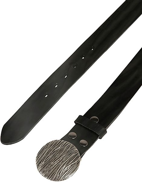 RETTUNGSRING by showroom 019 Ledergürtel, Schließe "Seepferd Oval Silber Mi günstig online kaufen