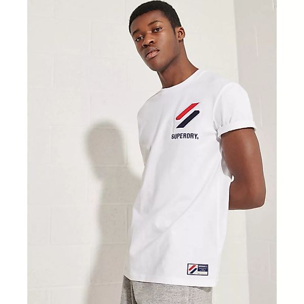 Superdry Sportstyle Chenille Kurzarm T-shirt 2XL Optic günstig online kaufen