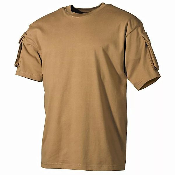 MFH T-Shirt Outdoor T-Shirt, halbarm, coyote, mit Ärmeltaschen L günstig online kaufen