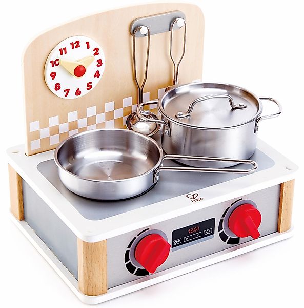 Hape Kinder-Küchenset 2-in-1 Küchen- & Grill-Set, günstig online kaufen