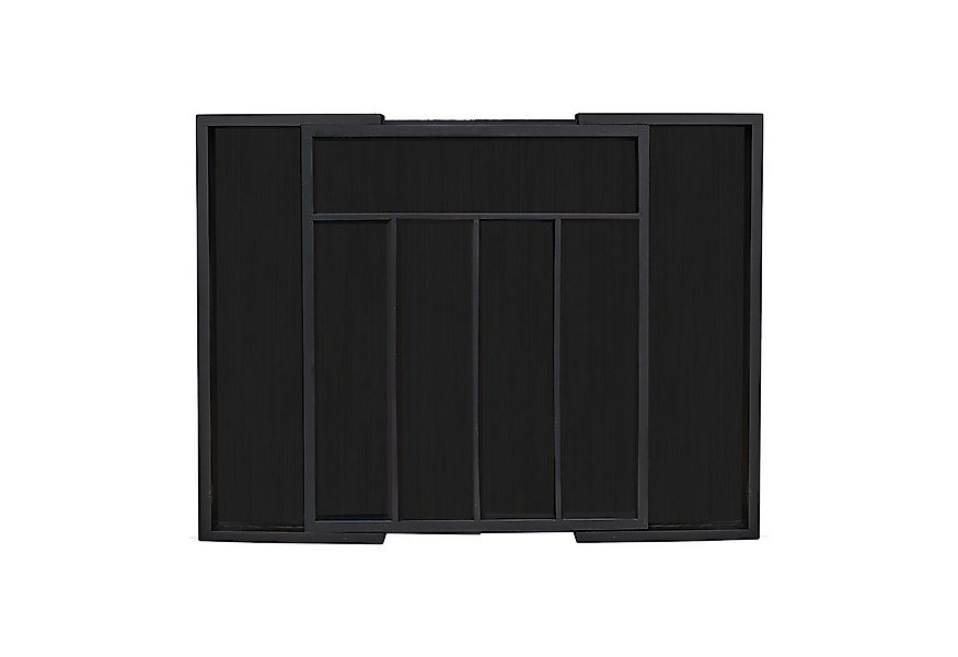 relaxdays Besteckkasten Ausziehbarer Besteckkasten Bambus günstig online kaufen