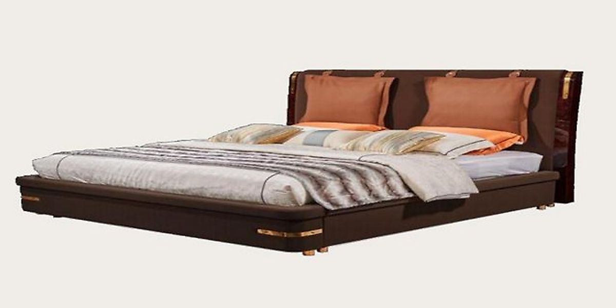 JVmoebel Bett Bett Polster Design Luxus Metall Doppel Betten Ehe Schlaf Zim günstig online kaufen