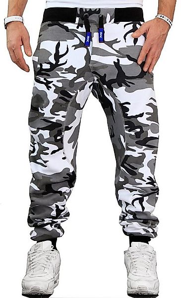 RMK Jogginghose Herren Sporthose Fitnesshose Trainingshose Camouflage Army günstig online kaufen