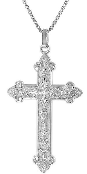 trendor Kette mit Anhänger mit orthodoxem Anhänger 45 mm 925 Silber günstig online kaufen