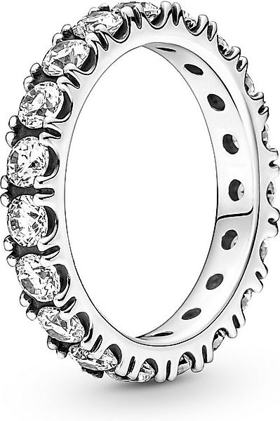 Pandora Fingerring Pandora Funkelnde Reihe Ewigkeits-Ring 190050C01 Damenri günstig online kaufen