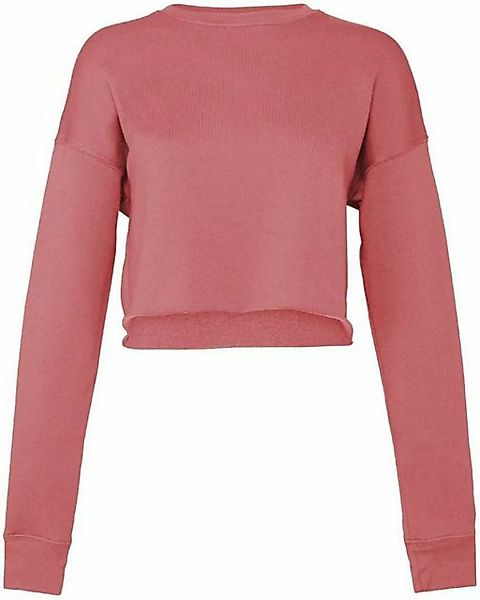 Bella + Canvas Rundhalsshirt Women's Cropped Crew Fleece - Damen T-Shirt günstig online kaufen