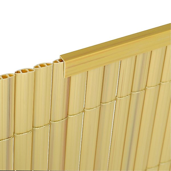 Sekey Balkonsichtschutz PVC Abschlussleiste Abdeckprofil für günstig online kaufen