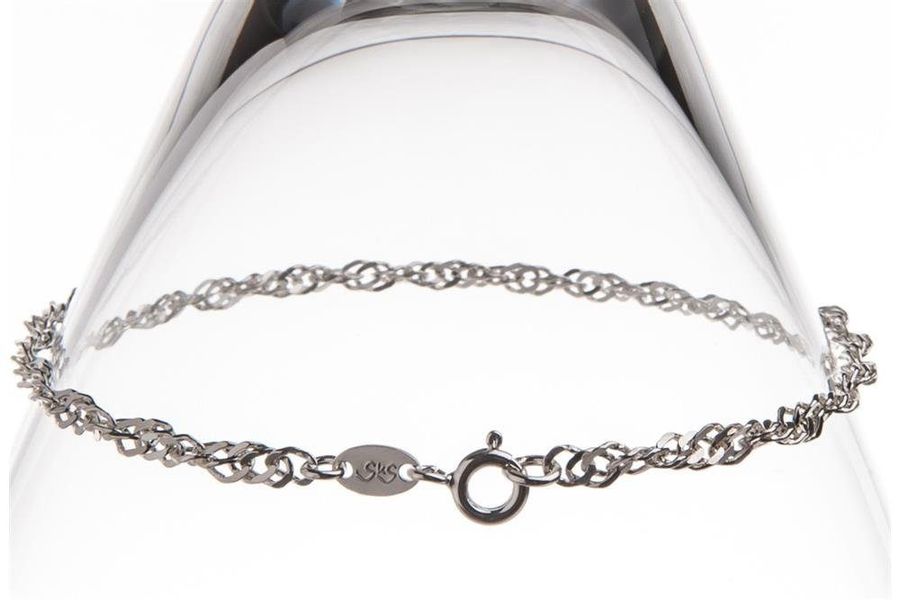 Silberkettenstore Silberarmband Singapurkette Armband 3mm - günstig online kaufen
