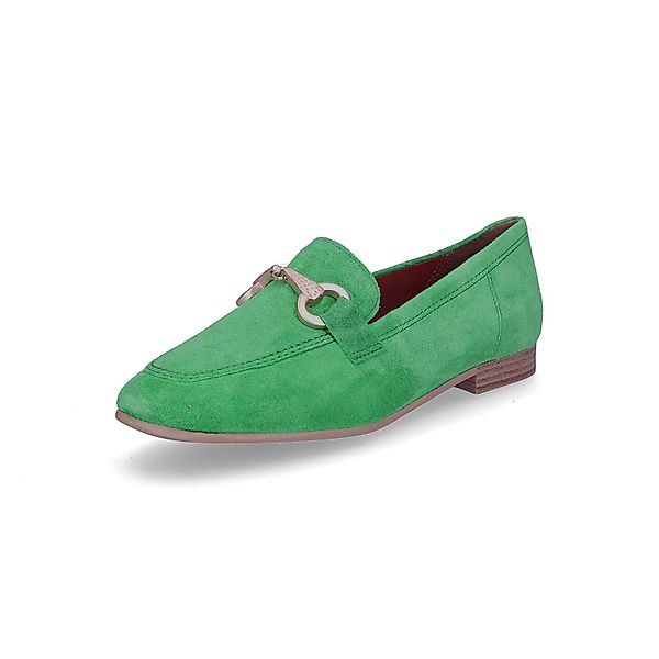 Tamaris Tamaris Damen Leder Slipper grün günstig online kaufen