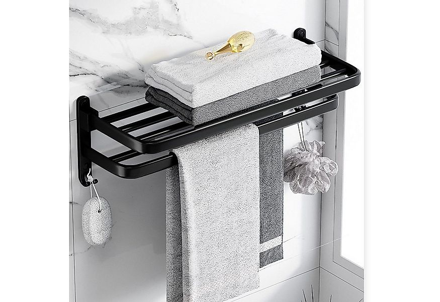 Comfy Mate Doppelhandtuchhalter Edelstahl zweistöckige Handtuchhalter ohne günstig online kaufen