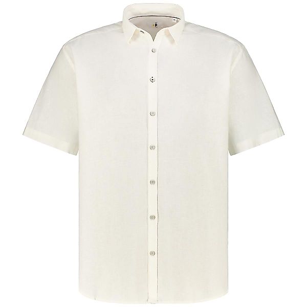 Pfundskerl Freizeithemd mit Leinen Farbe weiß Größe: XXL günstig online kaufen