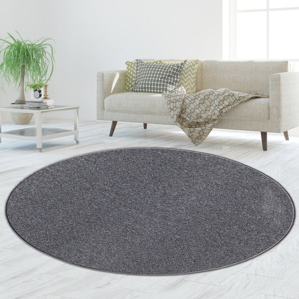 TeppichHome24 Teppich Teppich mit einfarbigen Design günstig online kaufen