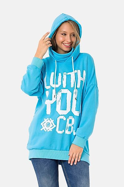 Cipo & Baxx Hoodie "Sweatshirt", mit coolem Markenprint und Loop-Schal, WL3 günstig online kaufen