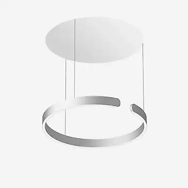 Occhio Mito Sospeso 60 Move Up Table Pendelleuchte LED, Kopf silber matt/Ba günstig online kaufen