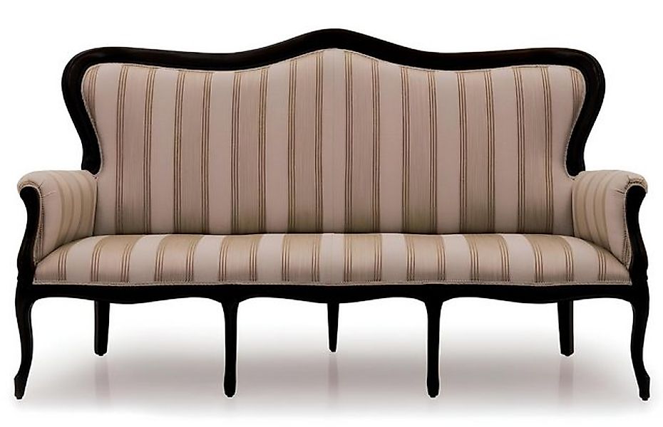 Xlmoebel Sofa Art déco 3-Sitzer Polstersofa in Braun - elegantes Design für günstig online kaufen