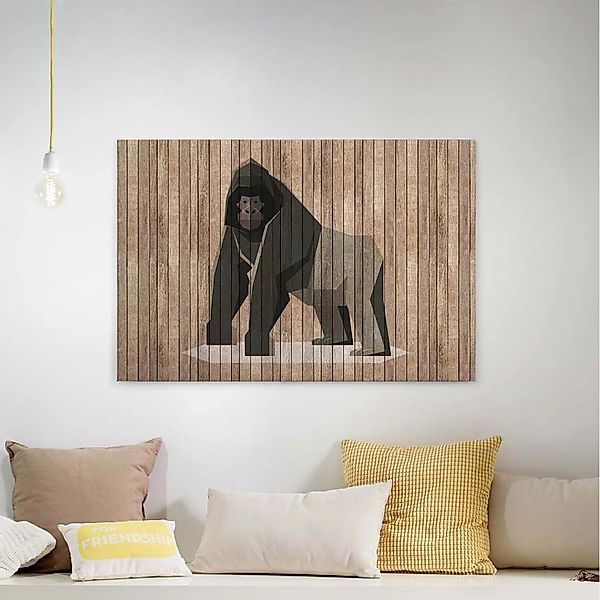 A.S. Création Leinwandbild "born to be wild 3" Kunst  Tiere 1 Stk. tlg. Kei günstig online kaufen