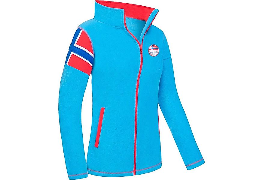 Nebulus Fleecejacke REAL, P6723 - Damen, malibu-rot, L/40 günstig online kaufen