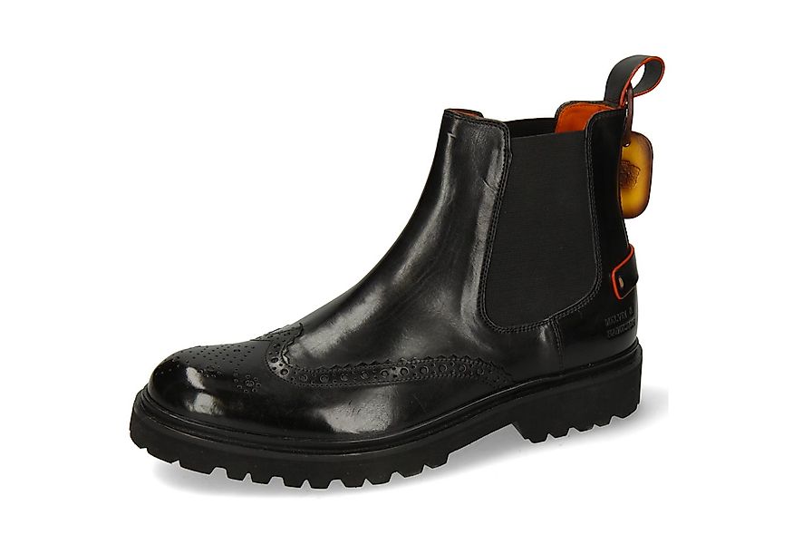 Melvin & Hamilton Pierce 26 Leder-Chelsea Boots für Herren Stiefelette Flac günstig online kaufen